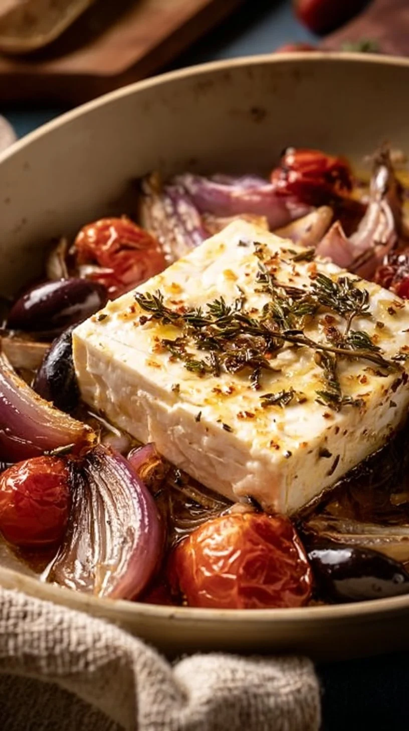 Schafskäse überbacken wie beim Griechen