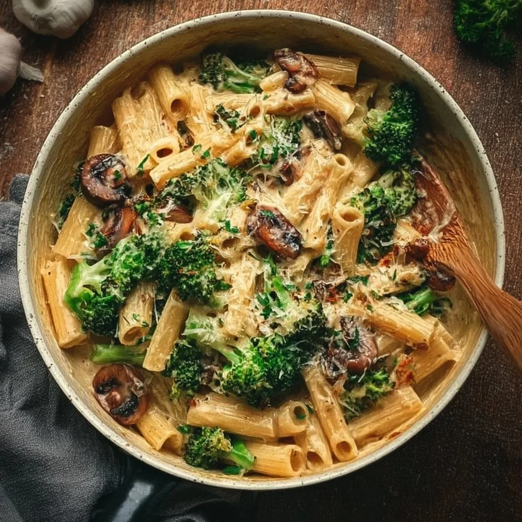 Vegane Pilz-Brokkoli-Pasta: Ein Unglaubliches Ultimatives Rezept für 4 Personen