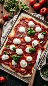 Hausgemachte Pizza Dough für eine perfekte Pizza