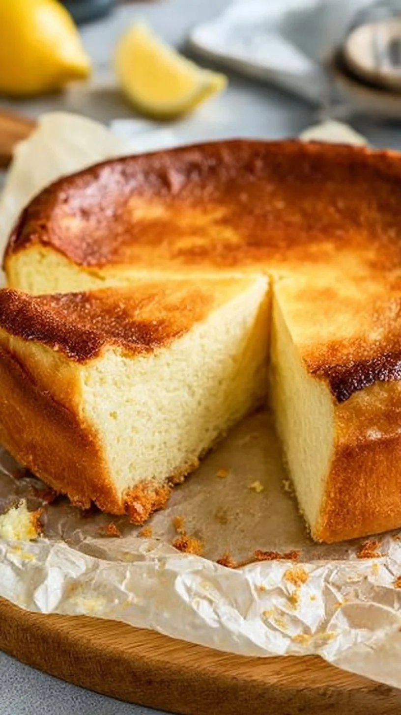 Ein köstlicher Käsekuchen auf einem Teller, dekoriert mit frischen Früchten.