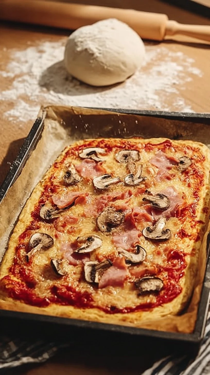 Low Carb Pizzateig mit Quark für gesunde Ernährung