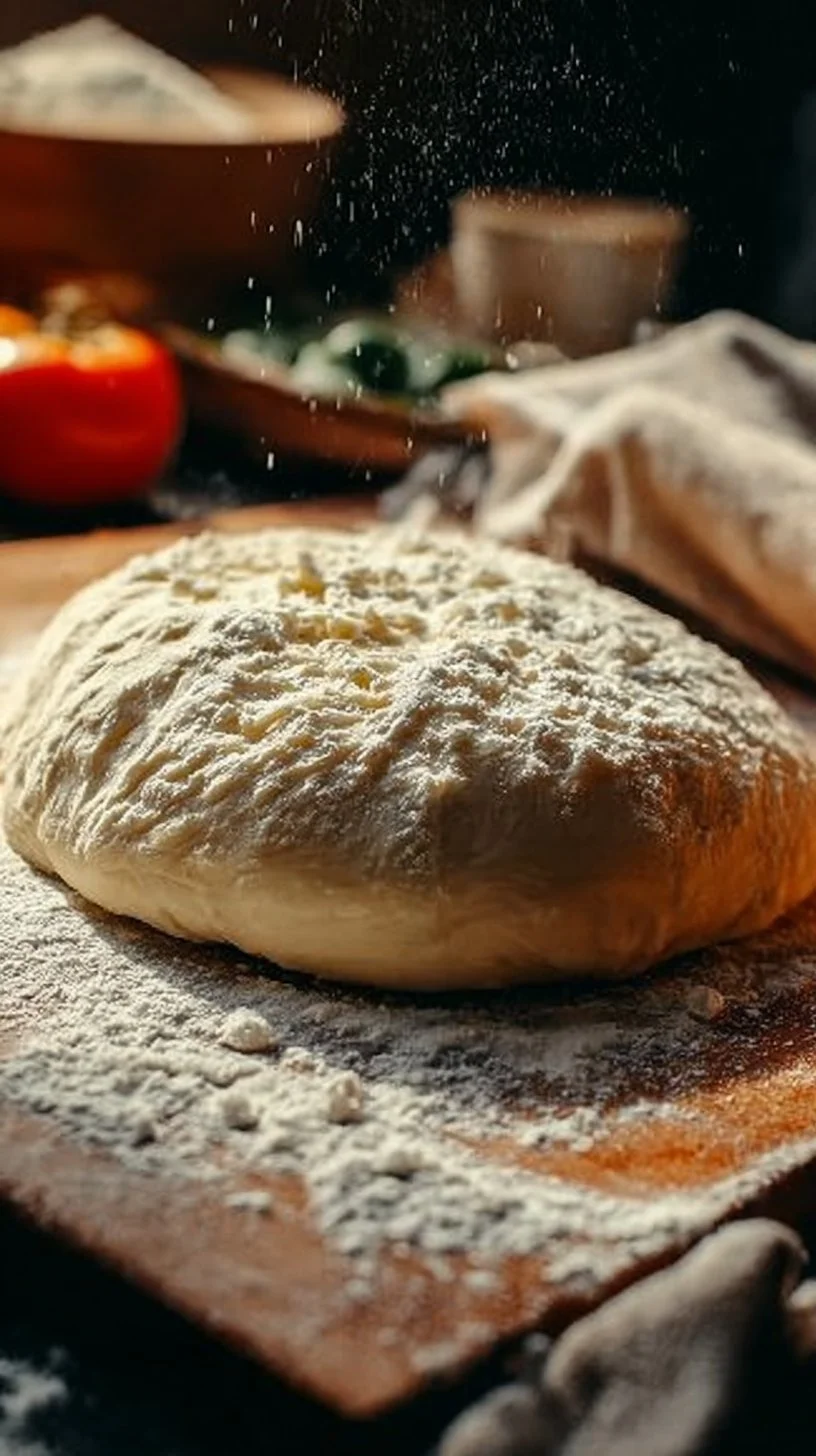 Perfekter italienischer Pizzateig