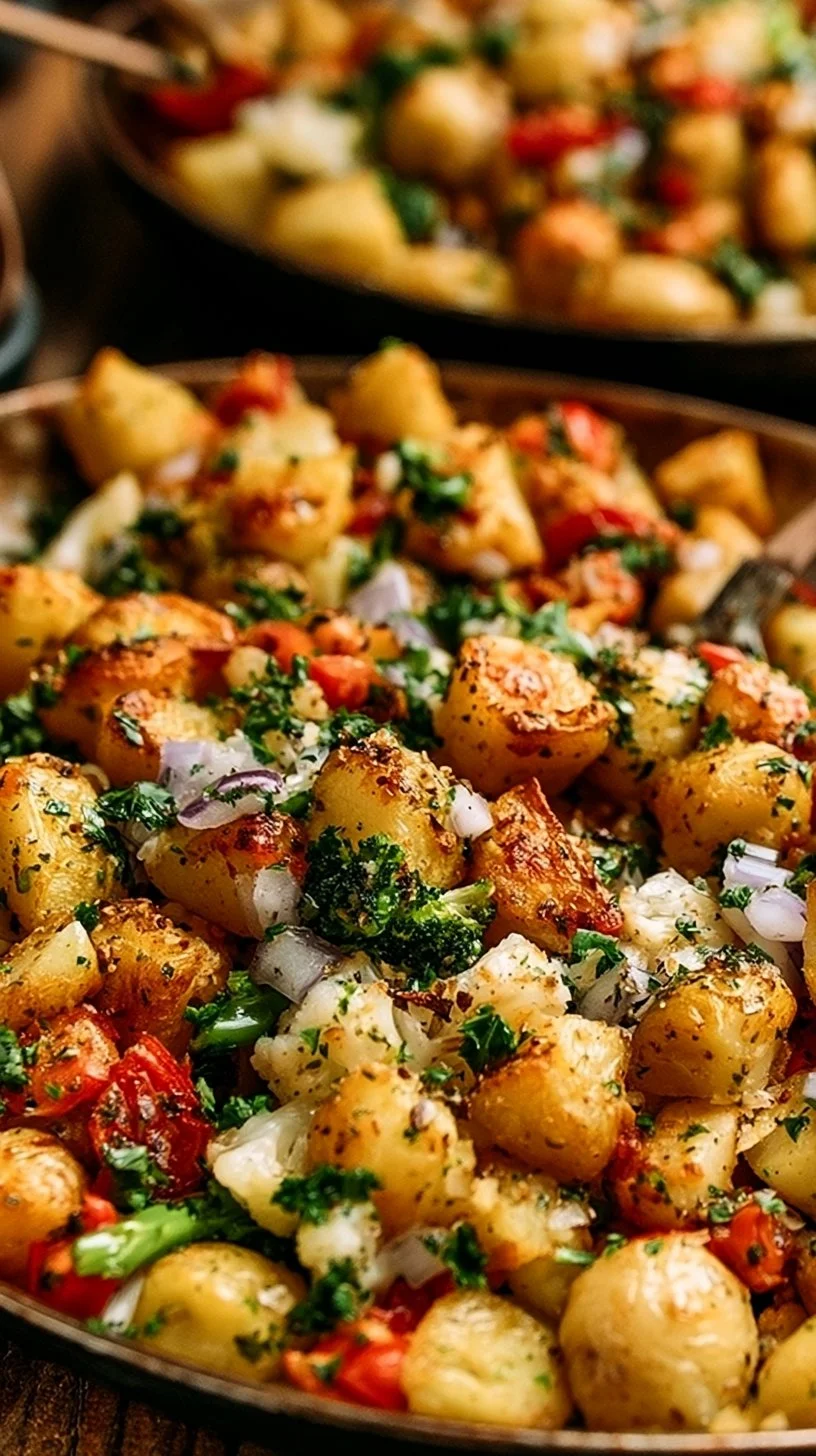 Gesunde vegetarische Kartoffelgerichte