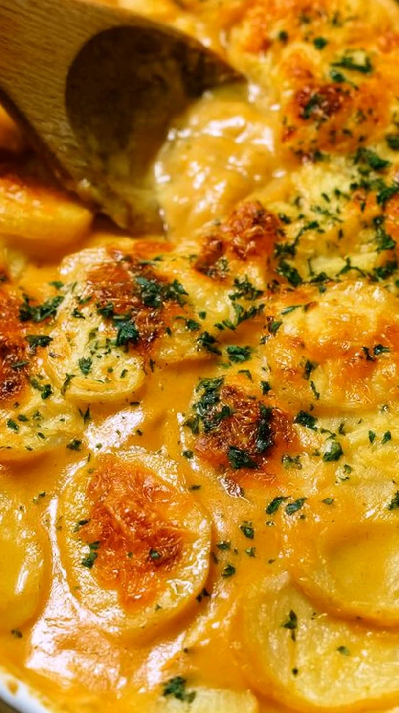 Veganes Kartoffelgratin