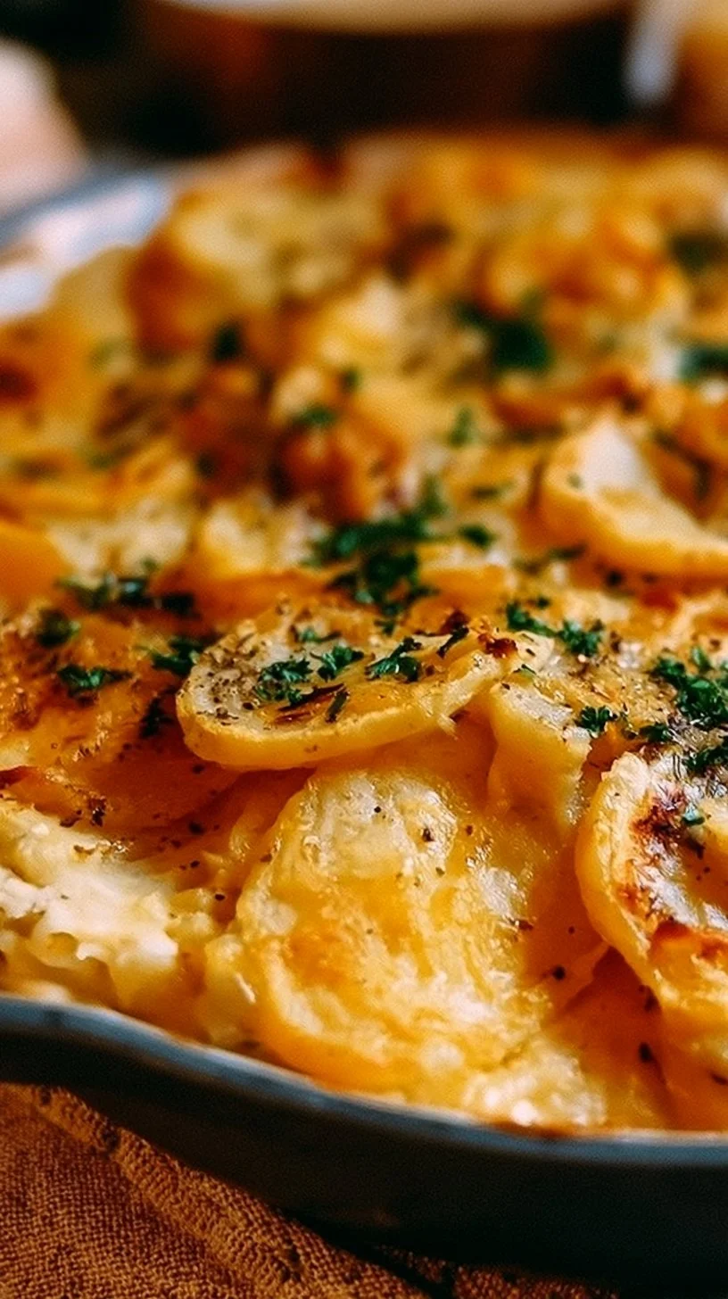 Veganes Kartoffelgratin