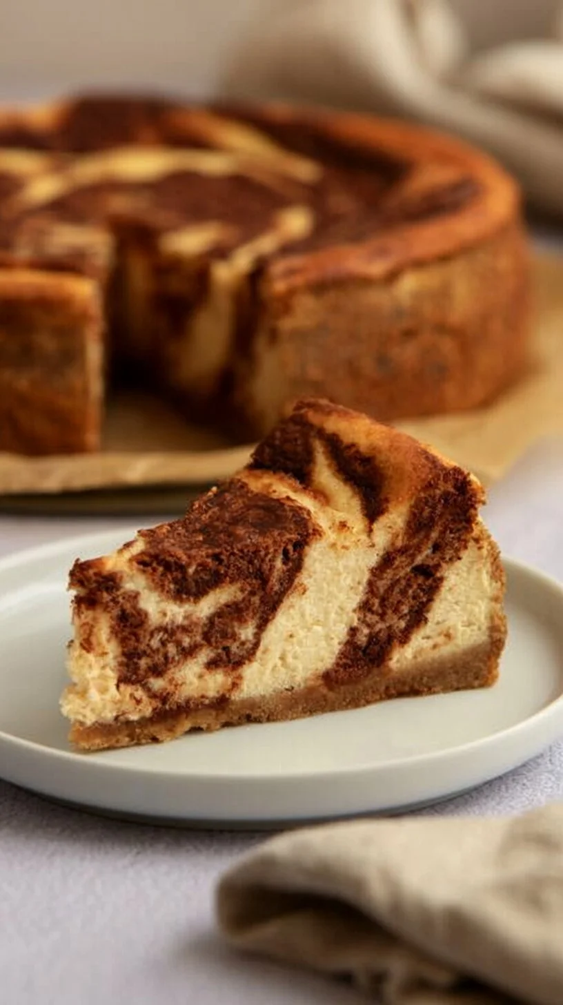 Leckere Zimtschnecken-Käsekuchen mit Zimt und Käsefüllung